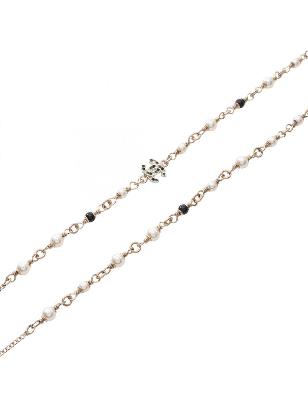 Chanel Cc Logo Pendant Necklace Metal #275898C14B - Picture 4 of 7